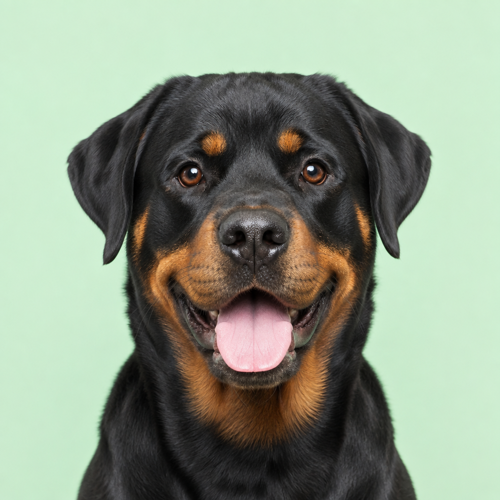 Rottweiler portrait