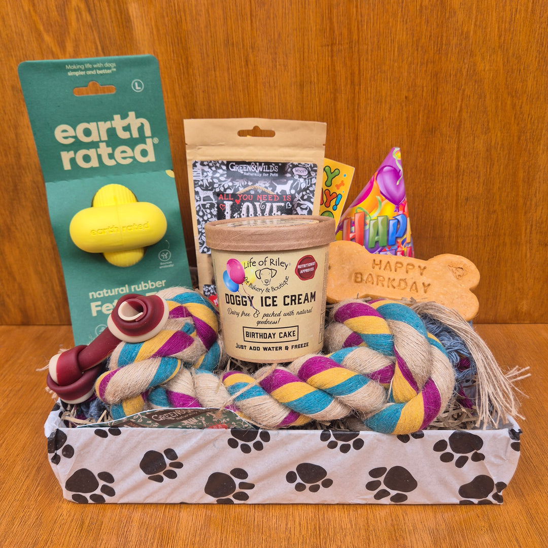 Bow Wow Birthday Box, The Deluxe for Medium Sized Dogs (10–20kg)
