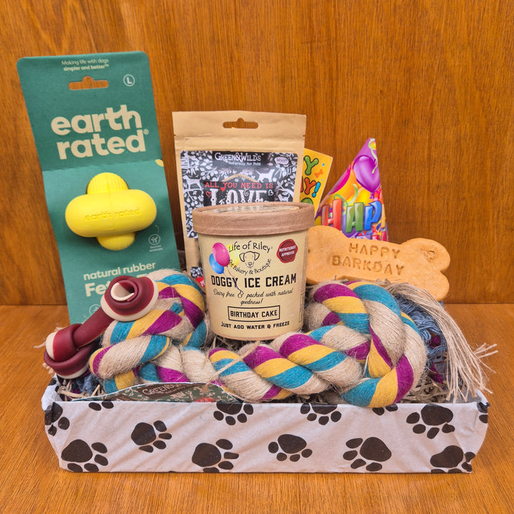 Bow Wow Birthday Box, The Deluxe for Medium Sized Dogs (10–20kg)