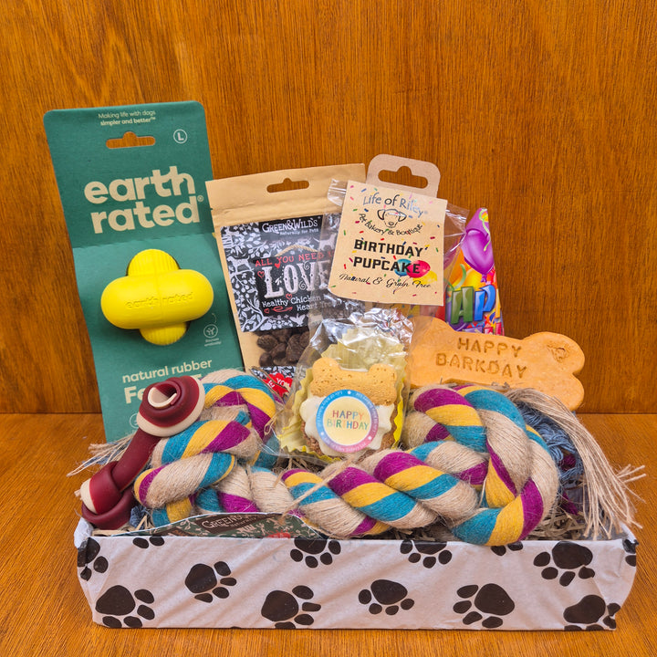 Bow Wow Birthday Box, The Deluxe for Medium Sized Dogs (10–20kg)