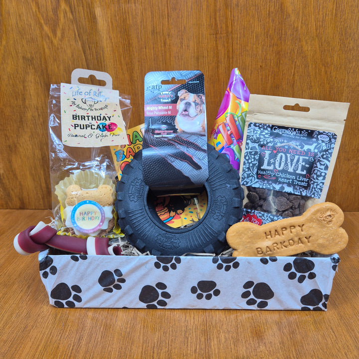Tail-Waggin’ Birthday Box for Medium Sized Dogs – (10–20kg)