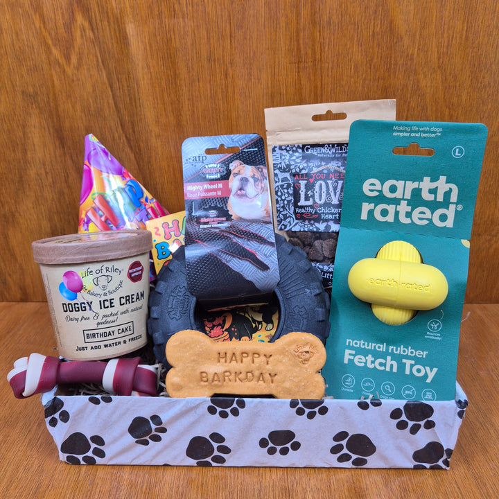 Bow Wow Birthday Box, The Deluxe for Medium Sized Dogs (10–20kg)