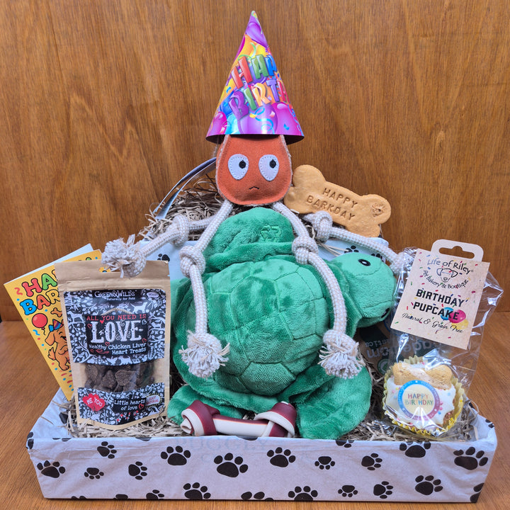 Bow Wow Birthday Box, The Deluxe for Senior Medium Sized Dogs (10–20kg)