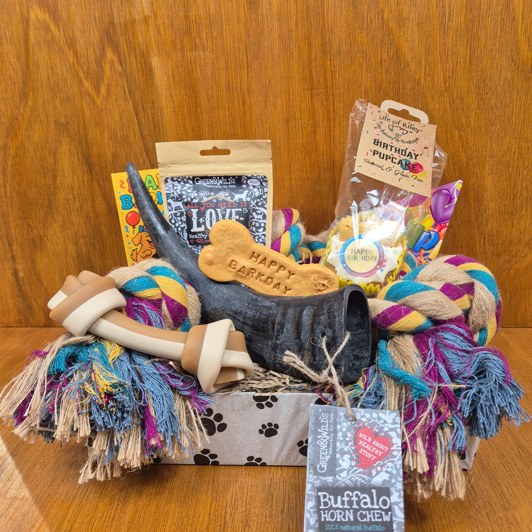 Bow Wow Birthday Box, The Deluxe for Large Sized Dogs (20–35kg)