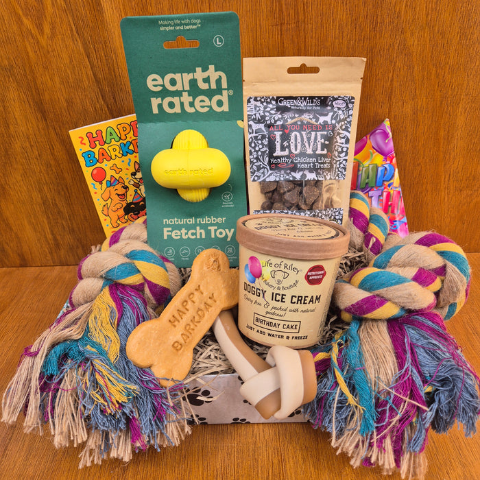 Bow Wow Birthday Box, The Deluxe for Large Sized Dogs (20–35kg)
