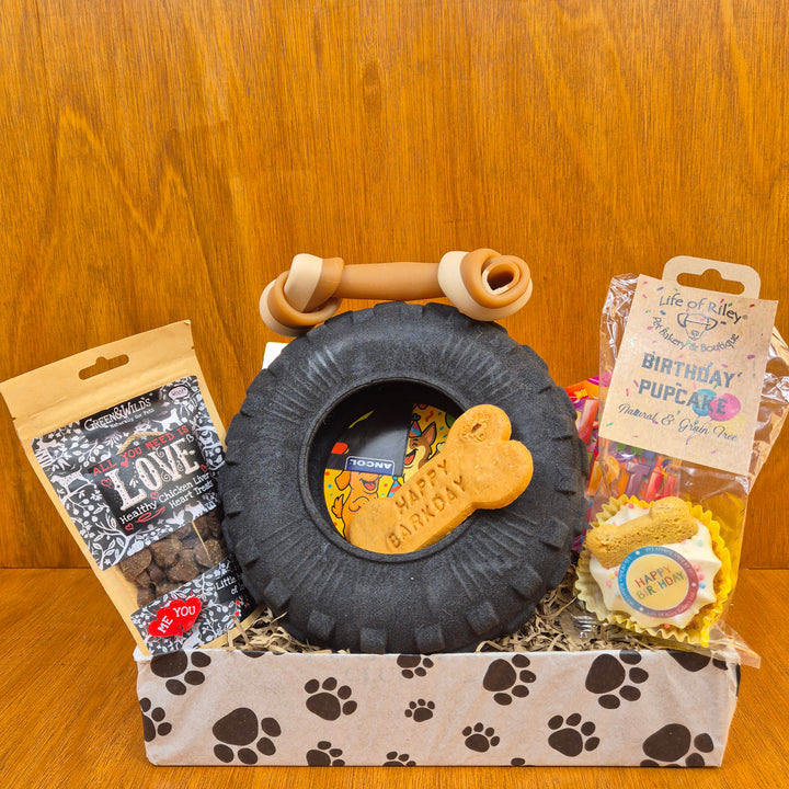 Tail-Waggin’ Birthday Box for Large Sized Dogs - (20–35kg)