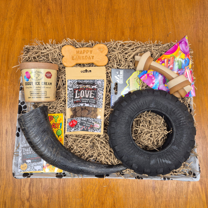 Bow Wow Birthday Box, The Deluxe for Large Sized Dogs (20–35kg)