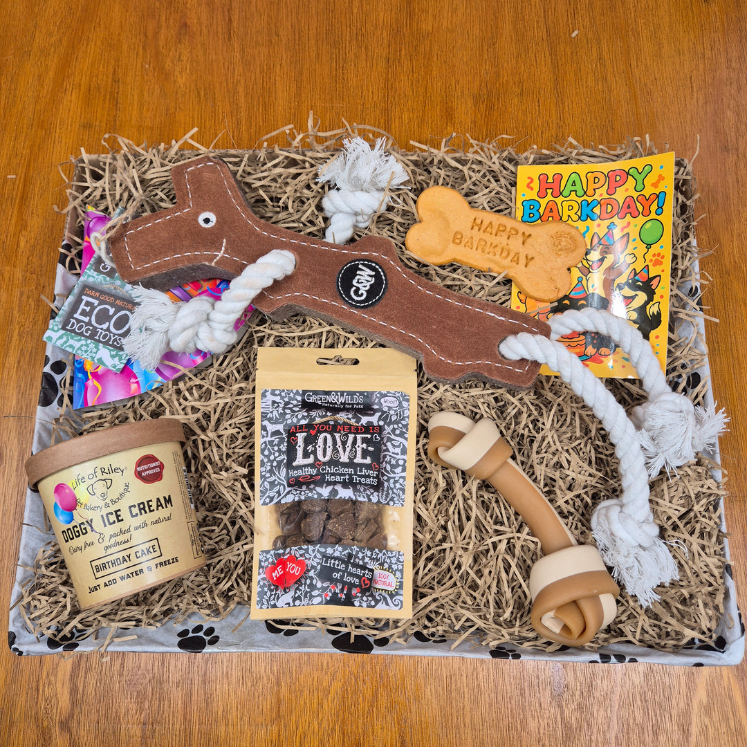 Tail-Waggin’ Birthday Box for Senior Large Dogs (20–35kg)