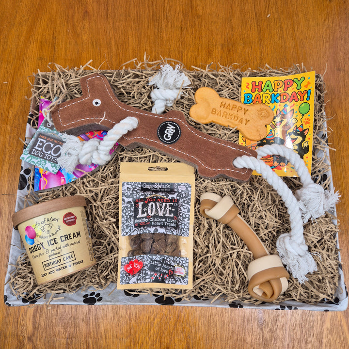 Tail-Waggin’ Birthday Box for Senior Large Dogs (20–35kg)