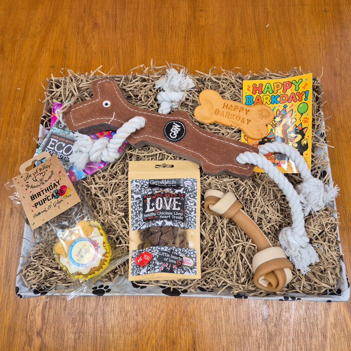 Tail-Waggin’ Birthday Box for Senior Large Dogs (20–35kg)