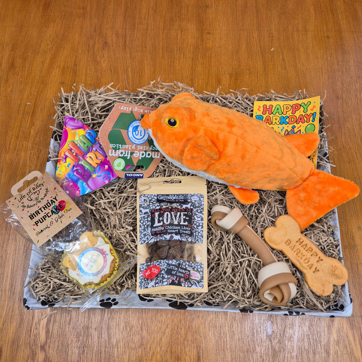 Tail-Waggin’ Birthday Box for Senior Large Dogs (20–35kg)