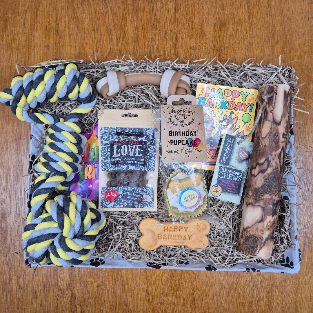 Bow Wow Birthday Box, The Deluxe for Extra Large Dogs (35kg+)