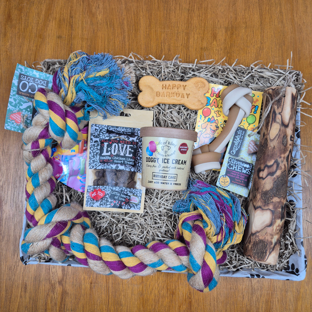 Bow Wow Birthday Box, The Deluxe for Extra Large Dogs (35kg+)