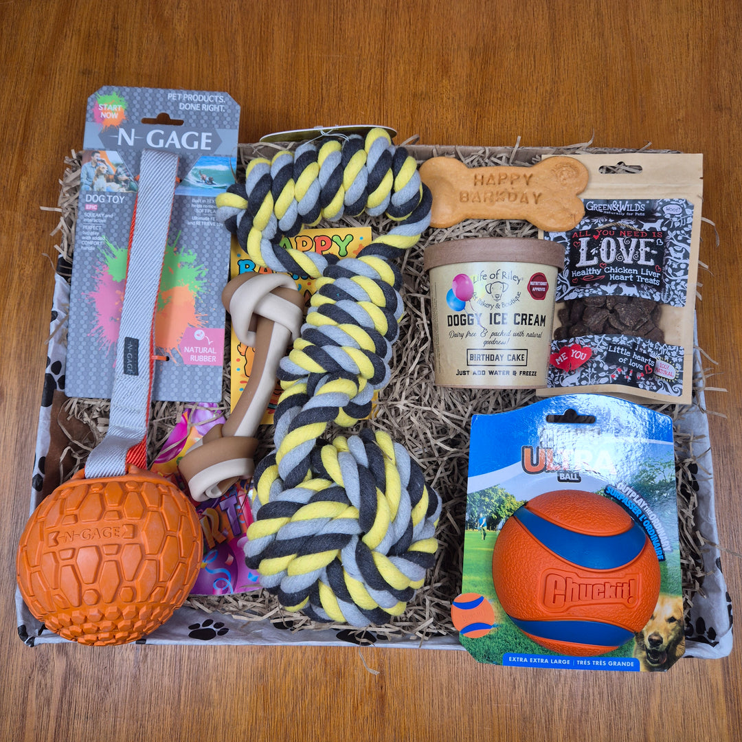 Top Dog Birthday Box, The Ultimate for Extra Large Dogs (35kg+)