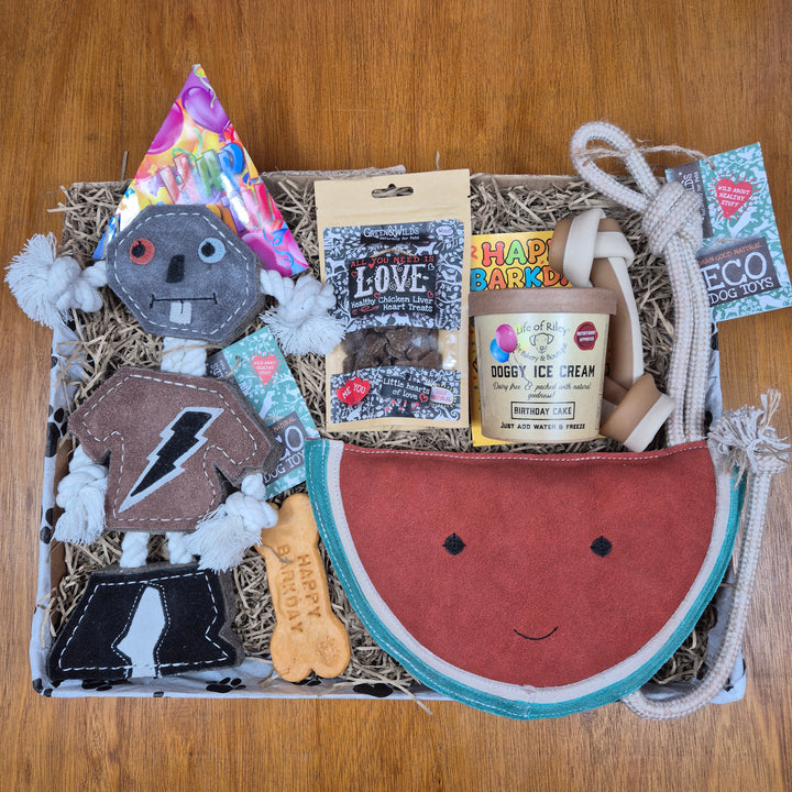 Bow Wow Birthday Box, The Deluxe for Senior Extra Large Dogs (35kg+)