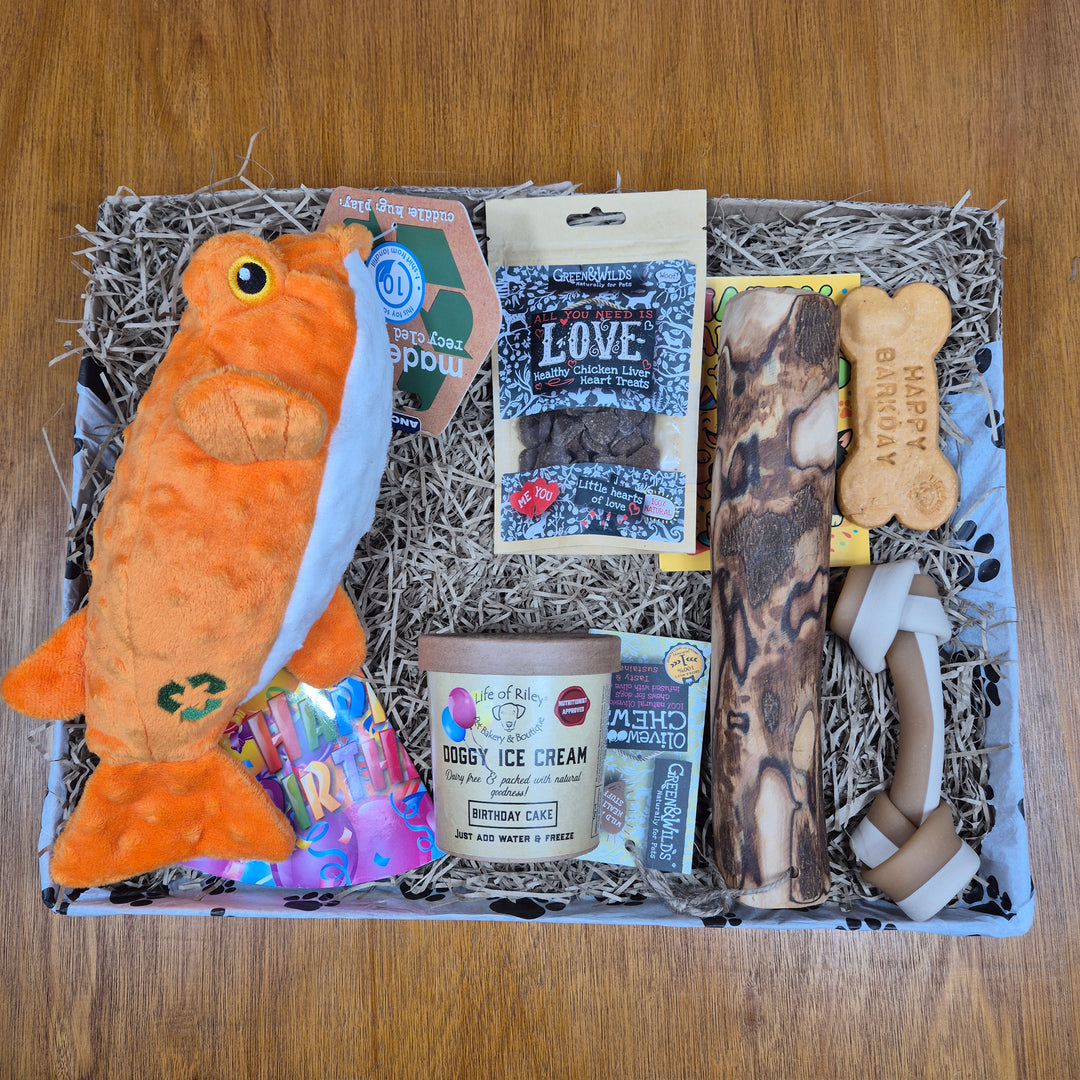 Bow Wow Birthday Box, The Deluxe for Senior Extra Large Dogs (35kg+)