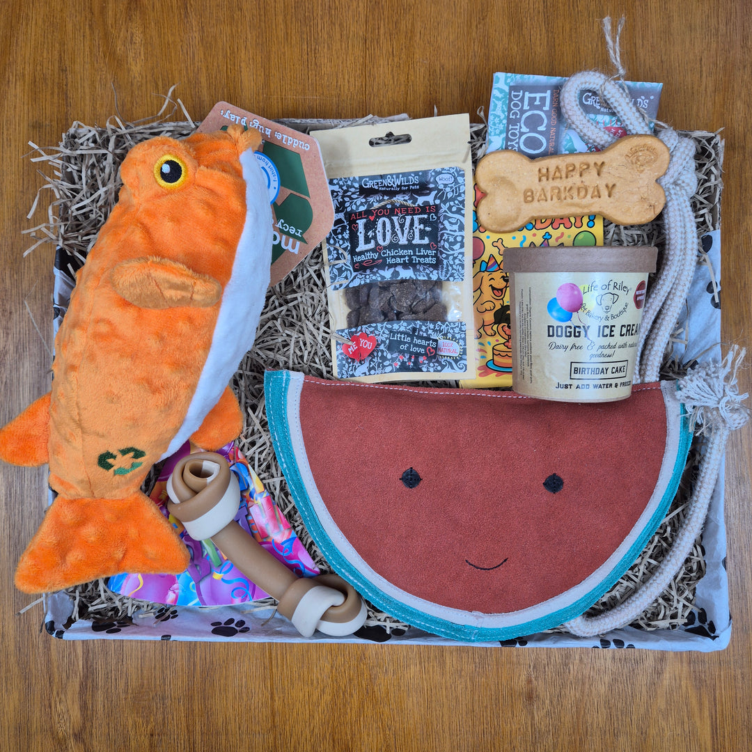 Bow Wow Birthday Box, The Deluxe for Senior Extra Large Dogs (35kg+)