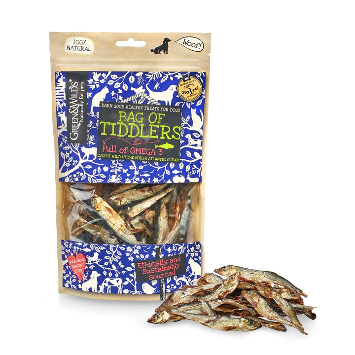 Bag of Tiddlers (Dogs) 75g - Green and Wilds