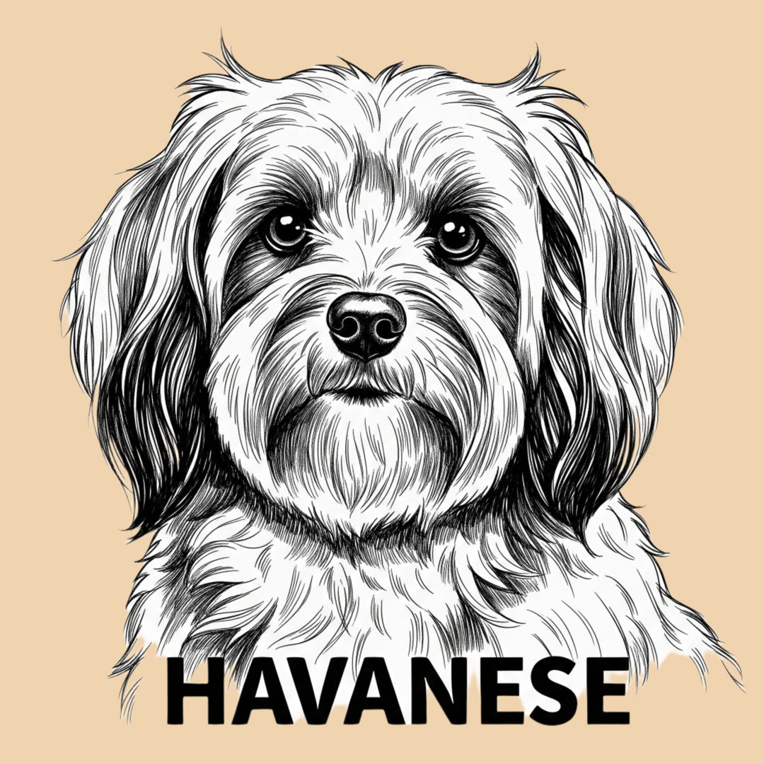 A charming and intelligent companion, the Havanese is known for its joyful and affectionate nature, always ready to be a little shadow to its beloved family.