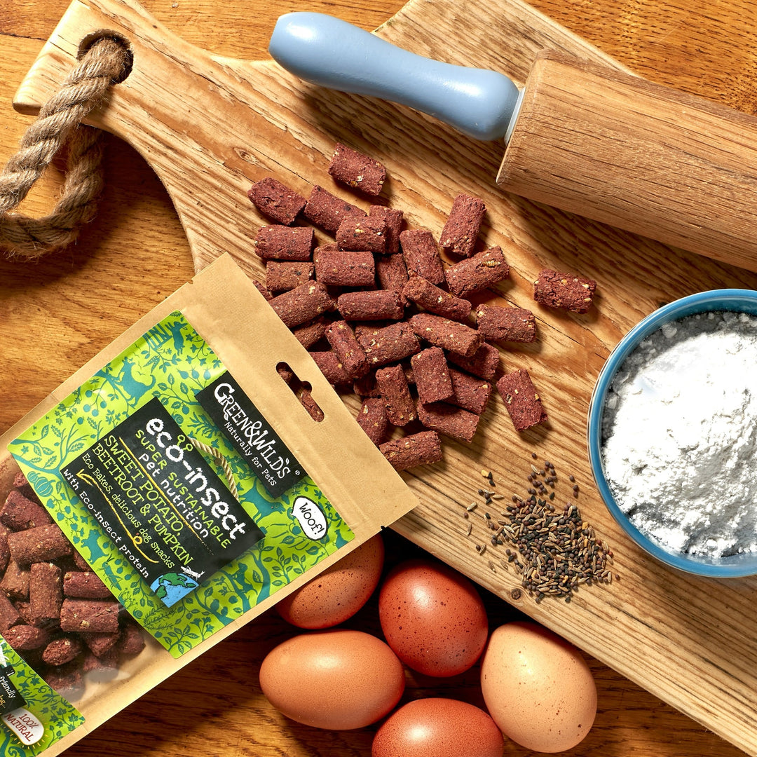 Ingrid's incredible insects' Eco insect Bakes, 130g - Green and Wilds