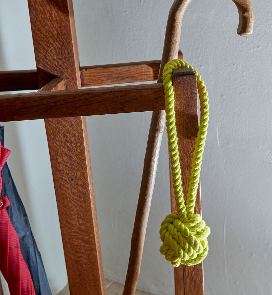 Rope Ball eco dog toy by Green and Wild’s made with natural jute rope for small dogs supplied by Paw Branch