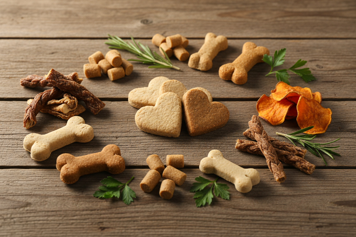 Natural Dog Treats Collection - Square