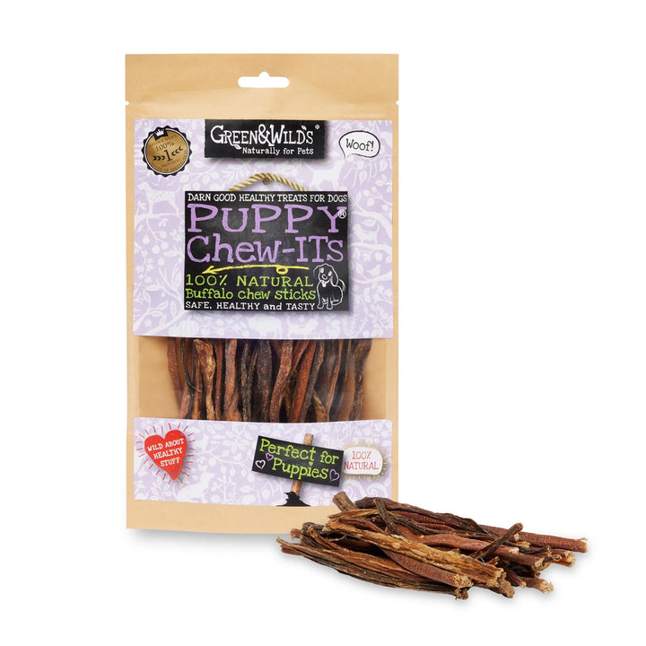pouch of puppy treats